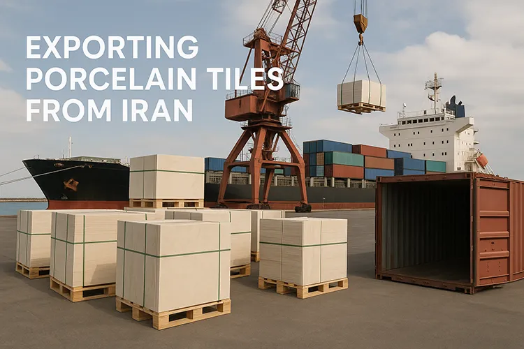Exporting Porcelain Tiles from Iran