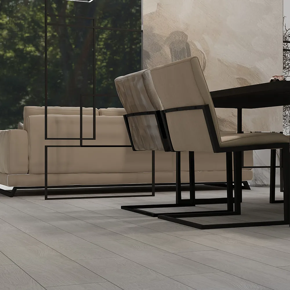 Lafour 20x120 Matte Ceramic Tile LIGHT GRAY