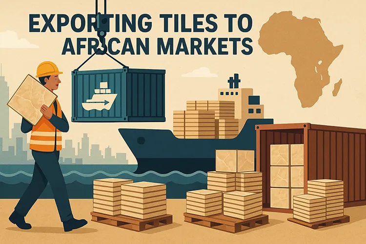 Exporting tiles to African markets from Iran