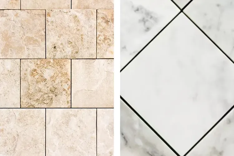 Stone tiles vs ceramic tiles: complete guide