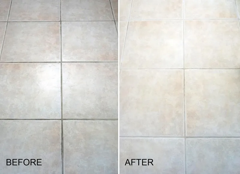 how to remove Grout stains from ceramic tiles?