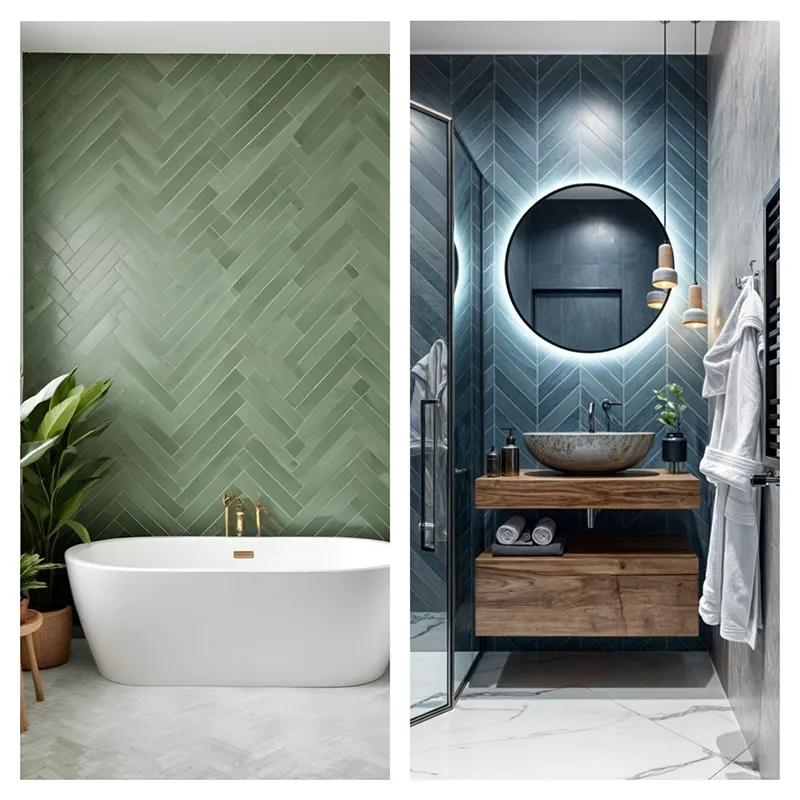 Best color tiles for bathrooms