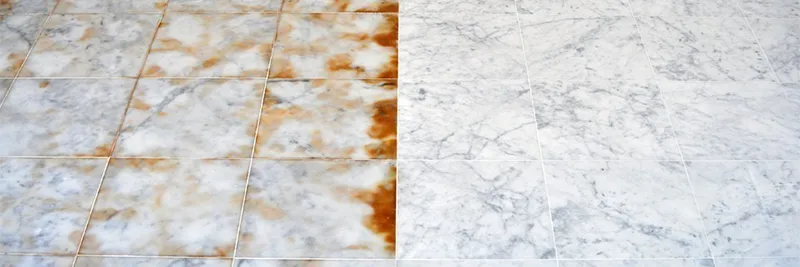 Cleaning Efflorescence and White Residue on Ceramic and Porcelain Tiles