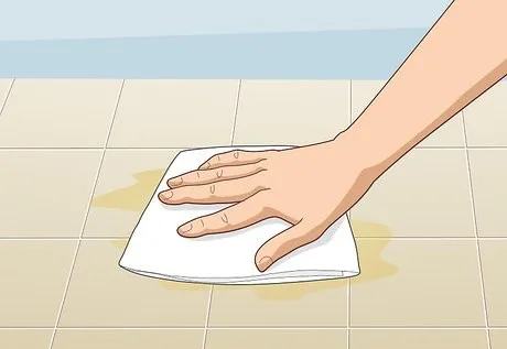 how to remove Grease or Oil from ceramic tiles?