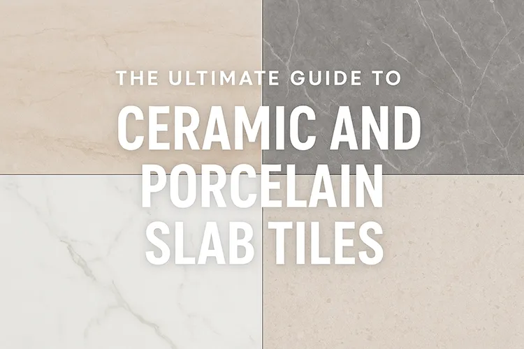 The Ultimate Guide to Ceramic and Porcelain Slab tiles