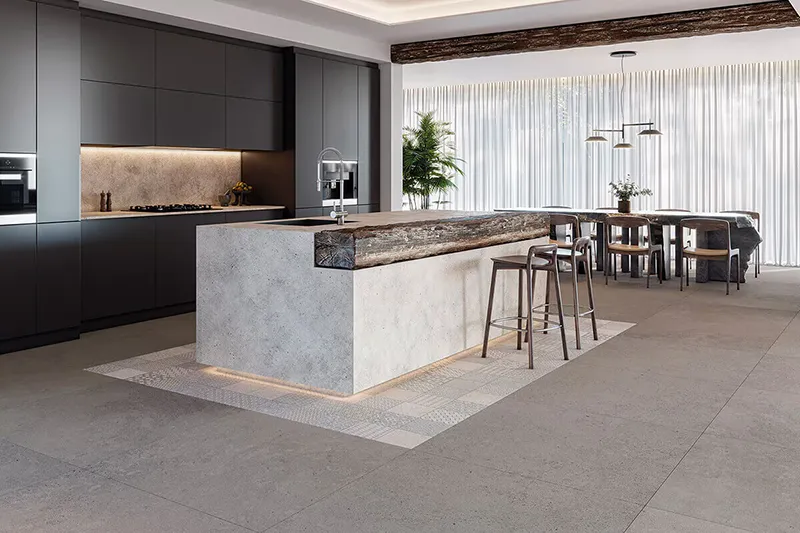 Ceramic tiles offer style, durability, and easy maintenance for any space.