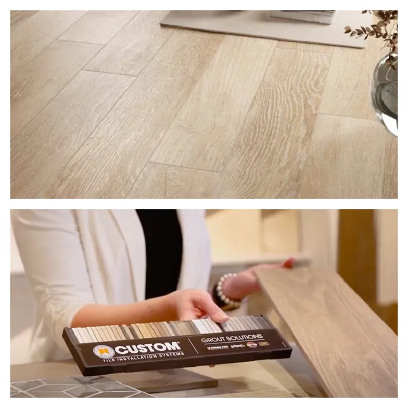 Choosing Grout for Wood-Look Tiles