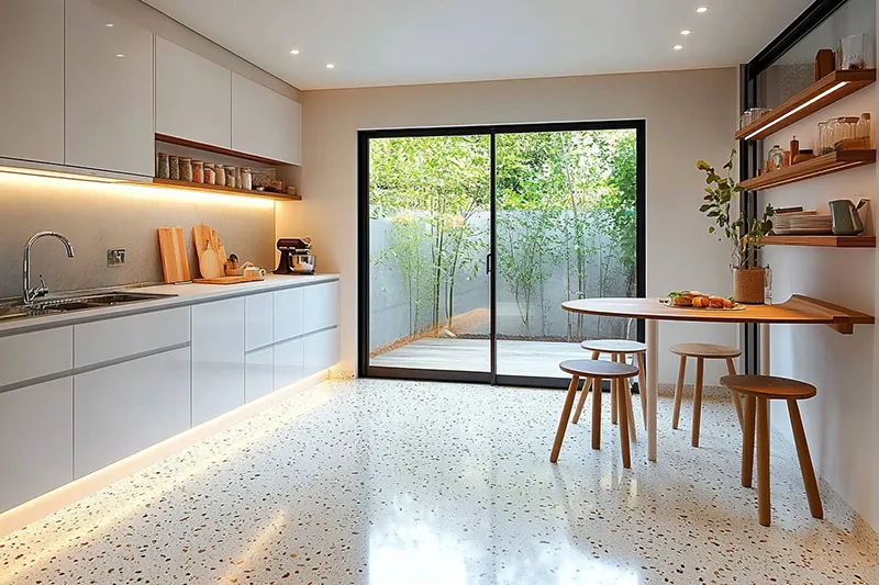 Kitchen ceramic tiles offer long-lasting beauty and durability, providing excellent cost-effectiveness and adding value to your home over time