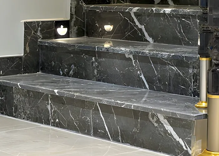Types of Stone-Look Ceramic Tiles for Stairs