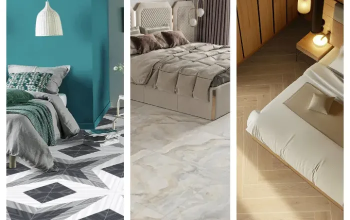 Types of bedroom ceramic tiles
