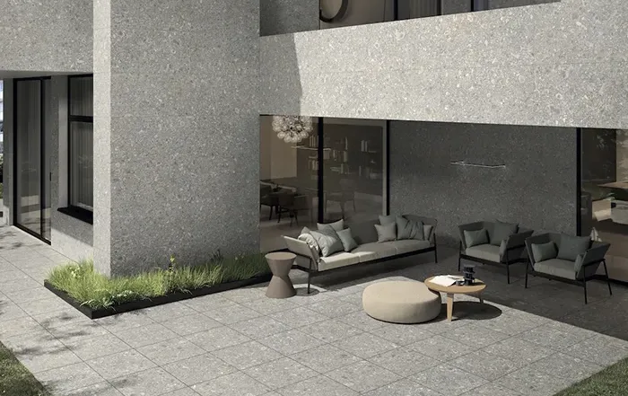 Types of ceramic tile design for the yard