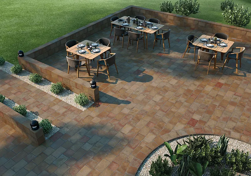 Terracotta Porcelain Ceramic Tiles for the Yard